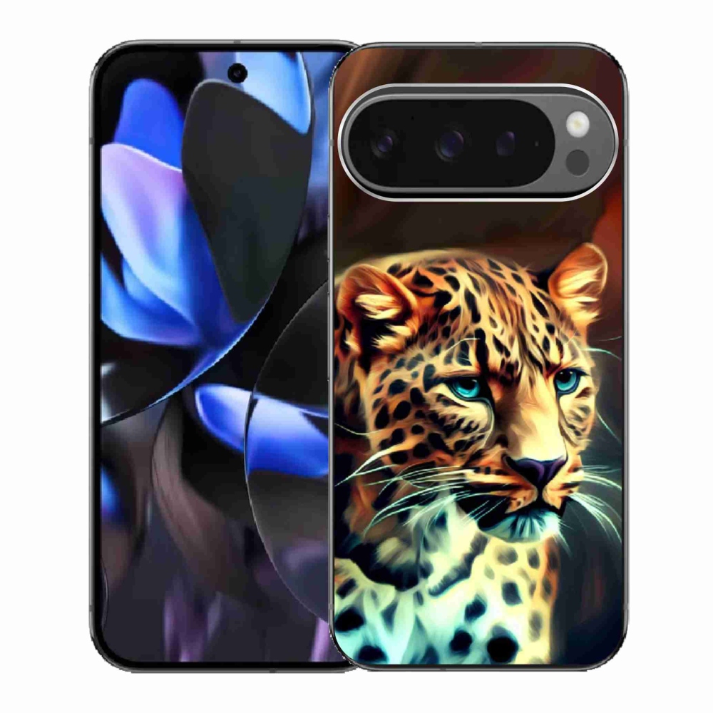 Gelový kryt mmCase na Google Pixel 9 Pro - leopard