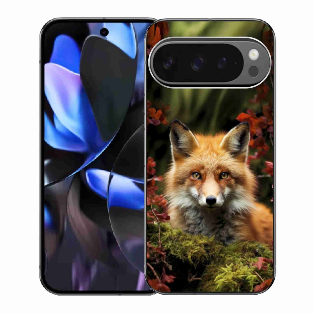 Gelový kryt mmCase na Google Pixel 9 Pro - liška v lese