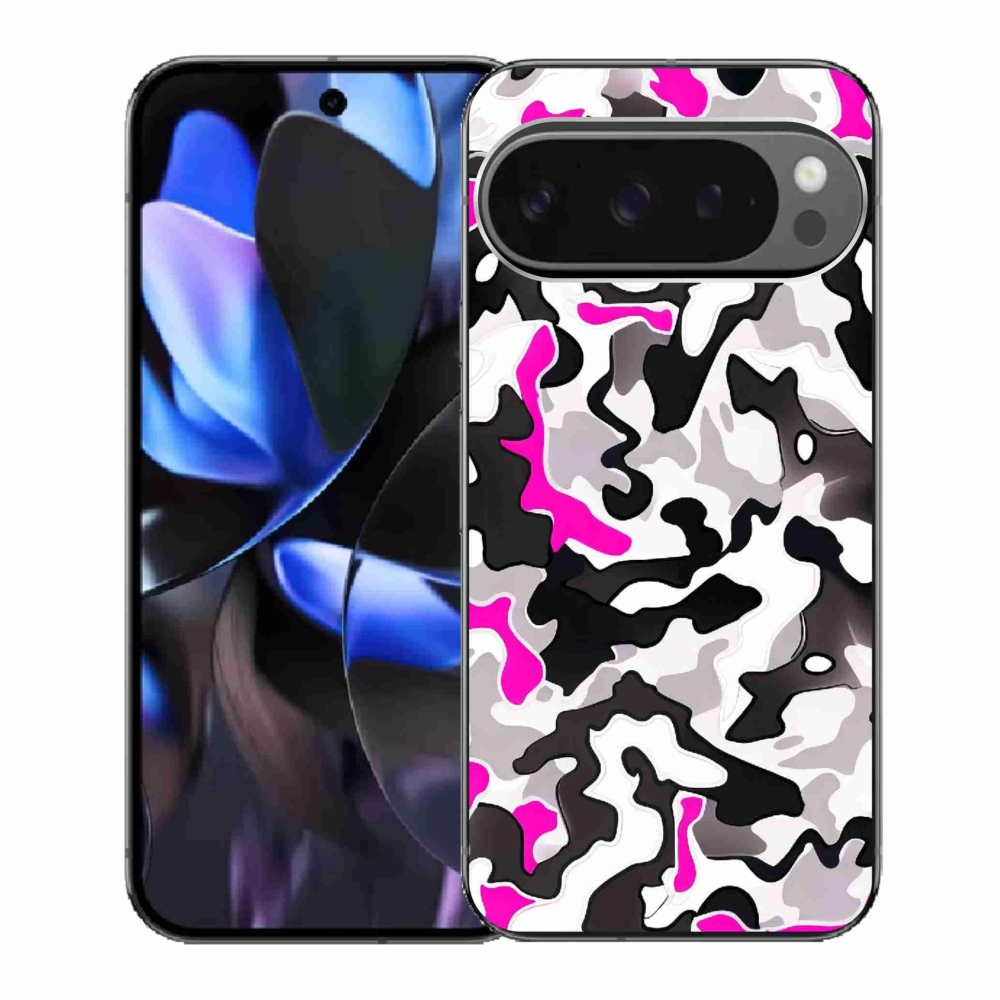 Gelový kryt mmCase na Google Pixel 9 Pro - maskáčový vzor 5