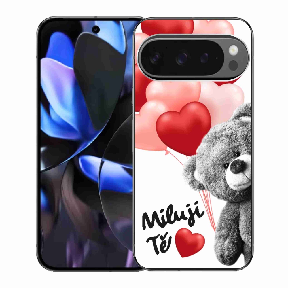 Gelový kryt mmCase na Google Pixel 9 Pro - miluji Tě