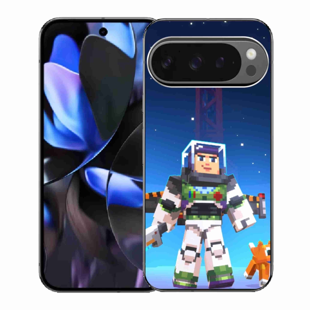 Gelový kryt mmCase na Google Pixel 9 Pro - minecraft 2
