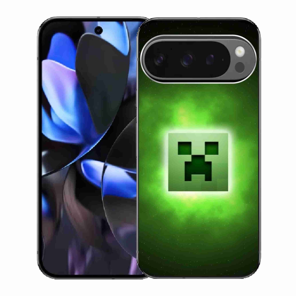 Gelový kryt mmCase na Google Pixel 9 Pro - minecraft