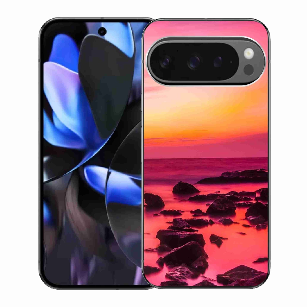 Gelový kryt mmCase na Google Pixel 9 Pro - moře a záře