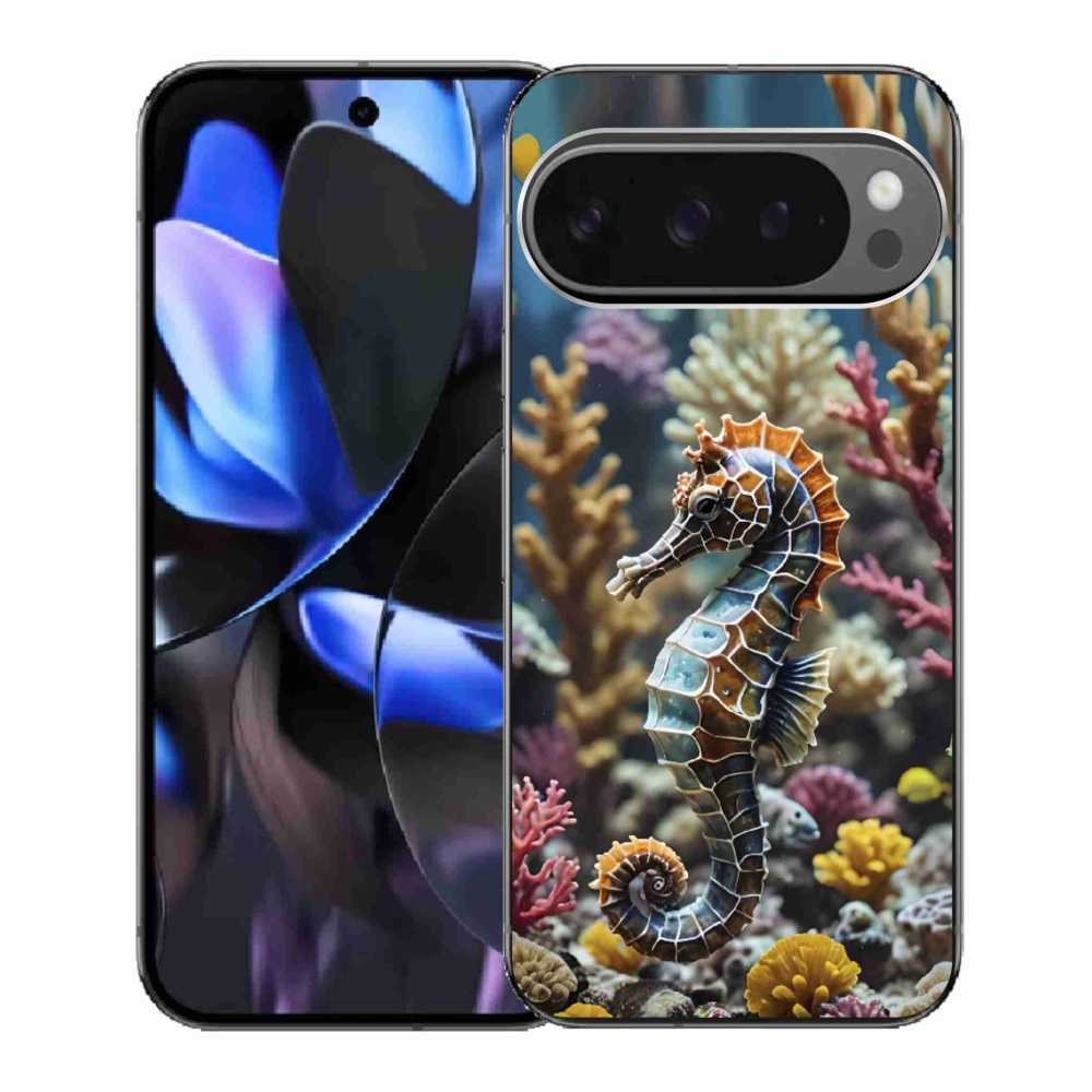 Gelový kryt mmCase na Google Pixel 9 Pro - mořský koník 2