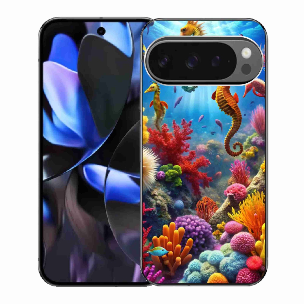 Gelový kryt mmCase na Google Pixel 9 Pro - mořský svět 3