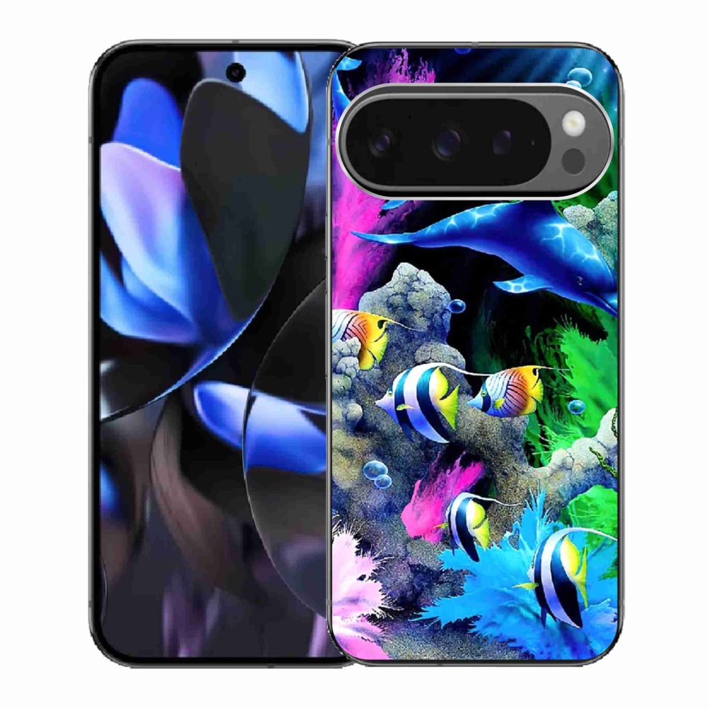 Gelový kryt mmCase na Google Pixel 9 Pro - mořský svět