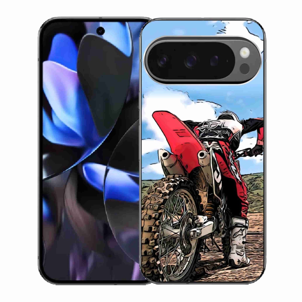Gelový kryt mmCase na Google Pixel 9 Pro - moto