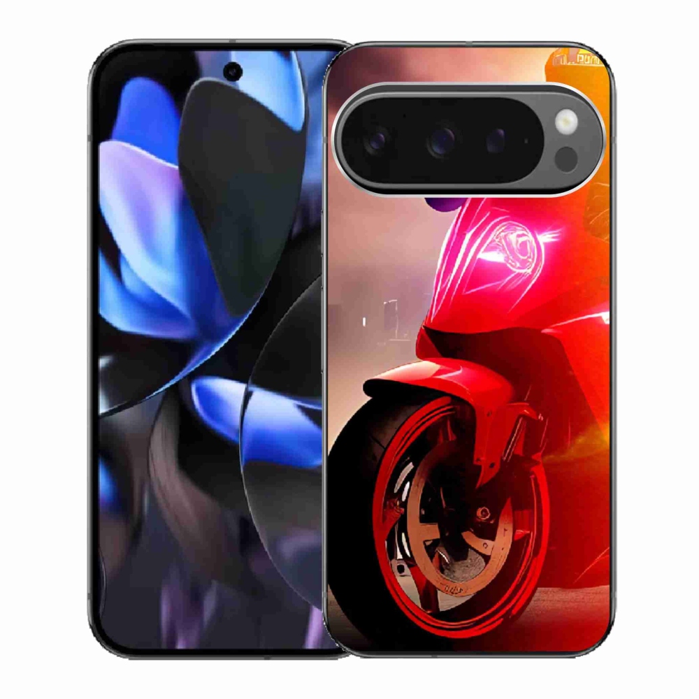 Gelový kryt mmCase na Google Pixel 9 Pro - motorka