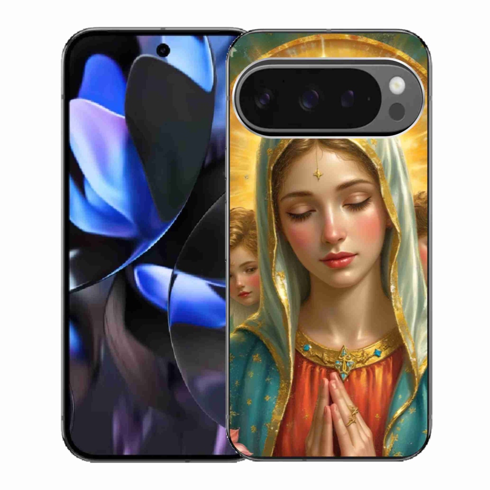 Gelový kryt mmCase na Google Pixel 9 Pro - náboženský motiv 3