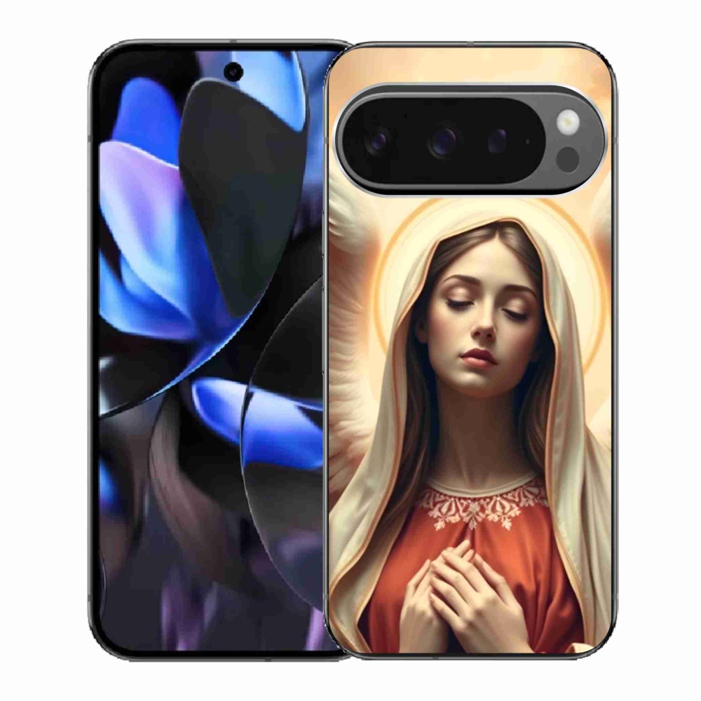 Gelový kryt mmCase na Google Pixel 9 Pro - náboženský motiv