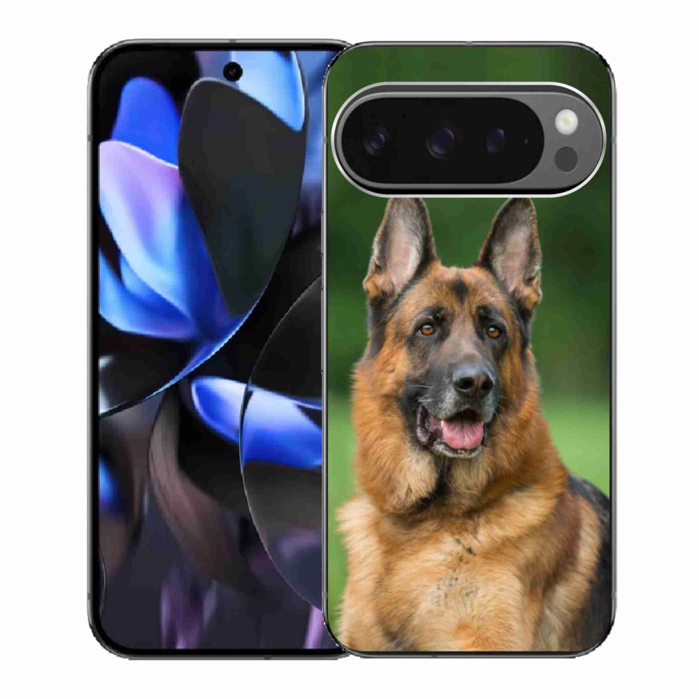 Gelový kryt mmCase na Google Pixel 9 Pro - německý ovčák