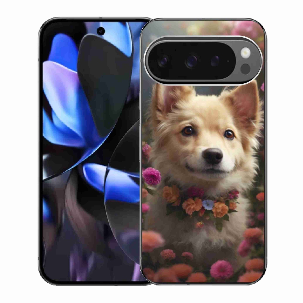 Gelový kryt mmCase na Google Pixel 9 Pro - německý špic