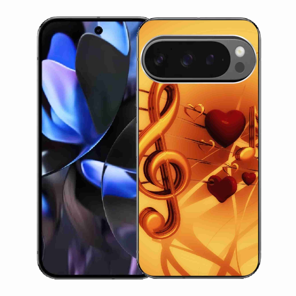Gelový kryt mmCase na Google Pixel 9 Pro - noty