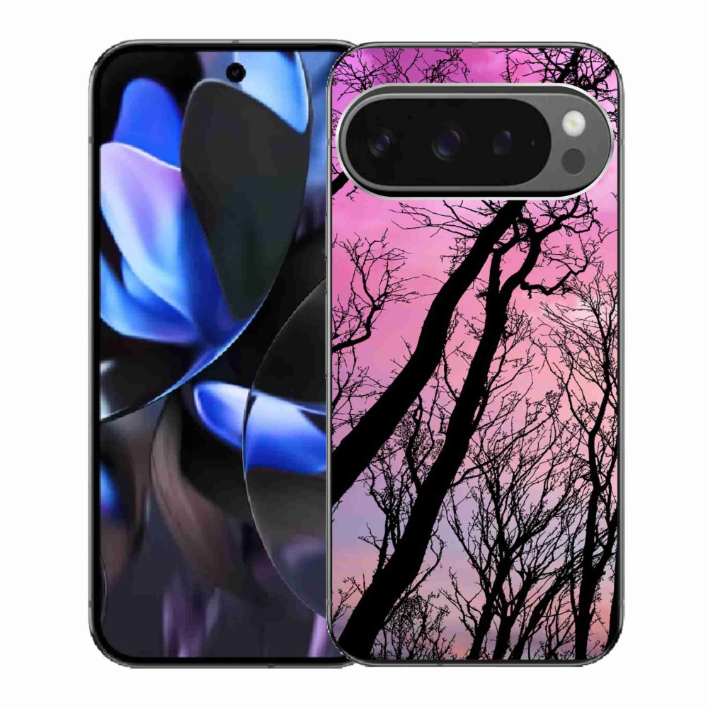 Gelový kryt mmCase na Google Pixel 9 Pro - opadané stromy