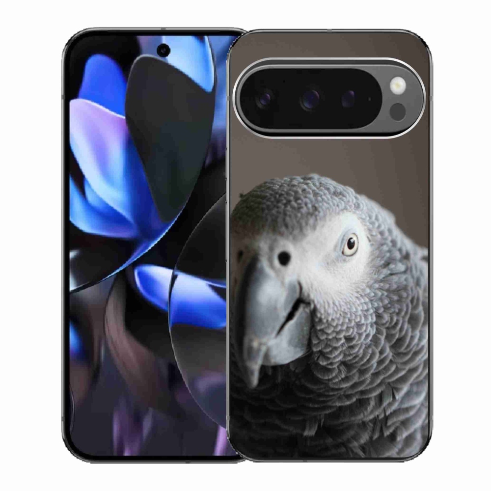 Gelový kryt mmCase na Google Pixel 9 Pro - papoušek žako 2