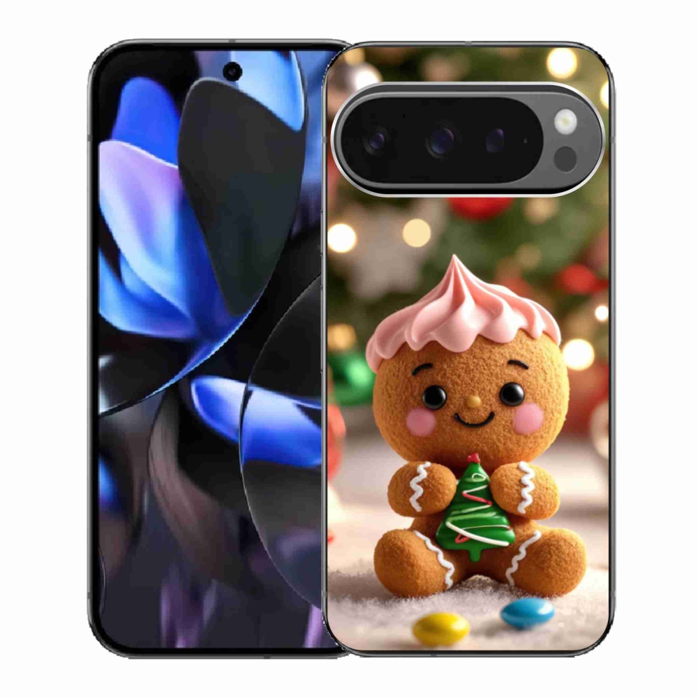 Gelový kryt mmCase na Google Pixel 9 Pro - perníček