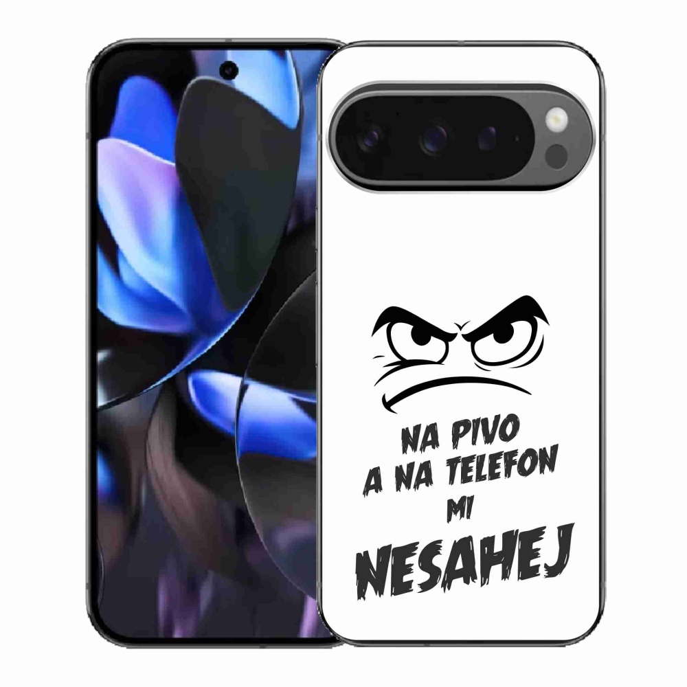Gelový kryt mmCase na Google Pixel 9 Pro - pivní motiv 2 bílé pozadí