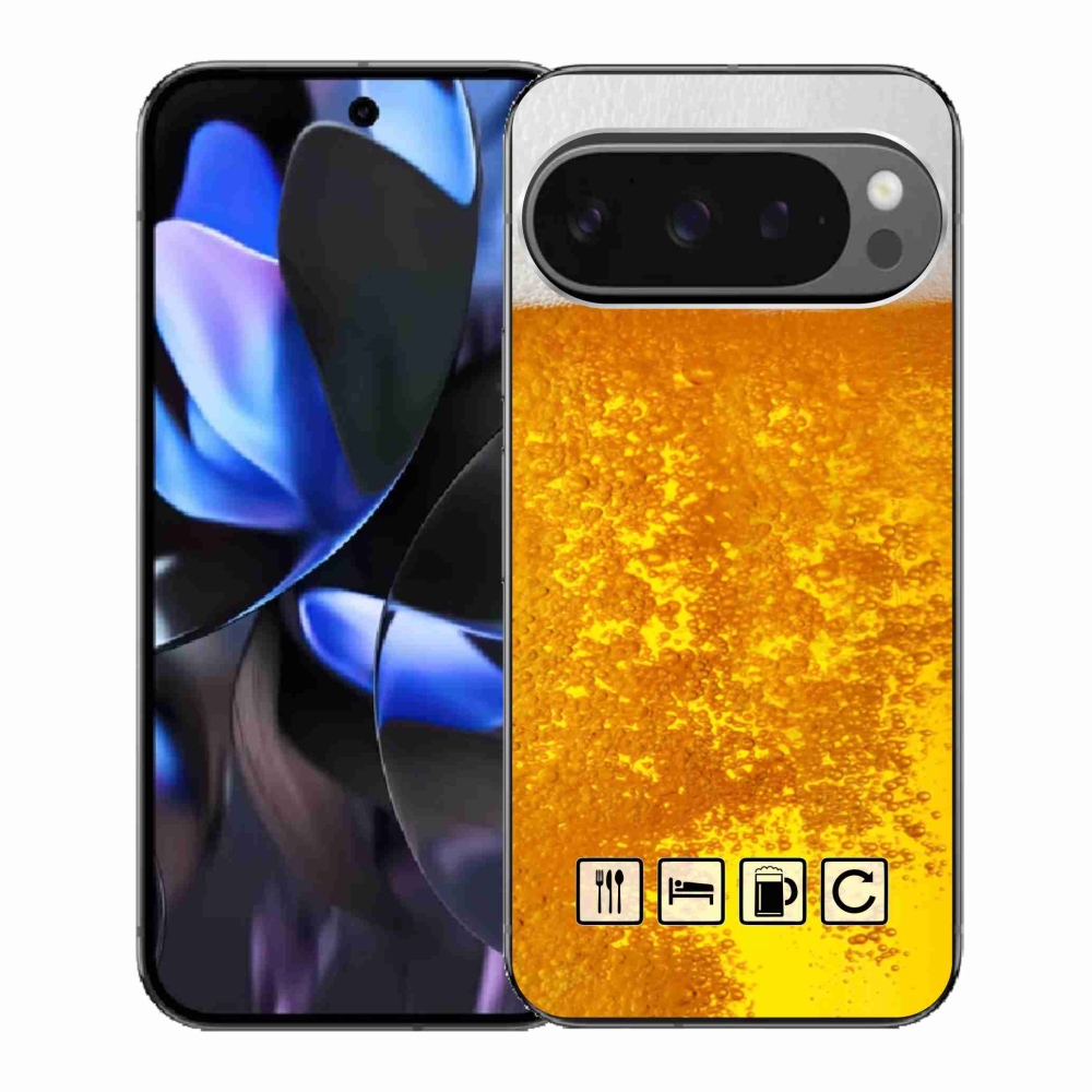 Gelový kryt mmCase na Google Pixel 9 Pro - pivní motiv 3