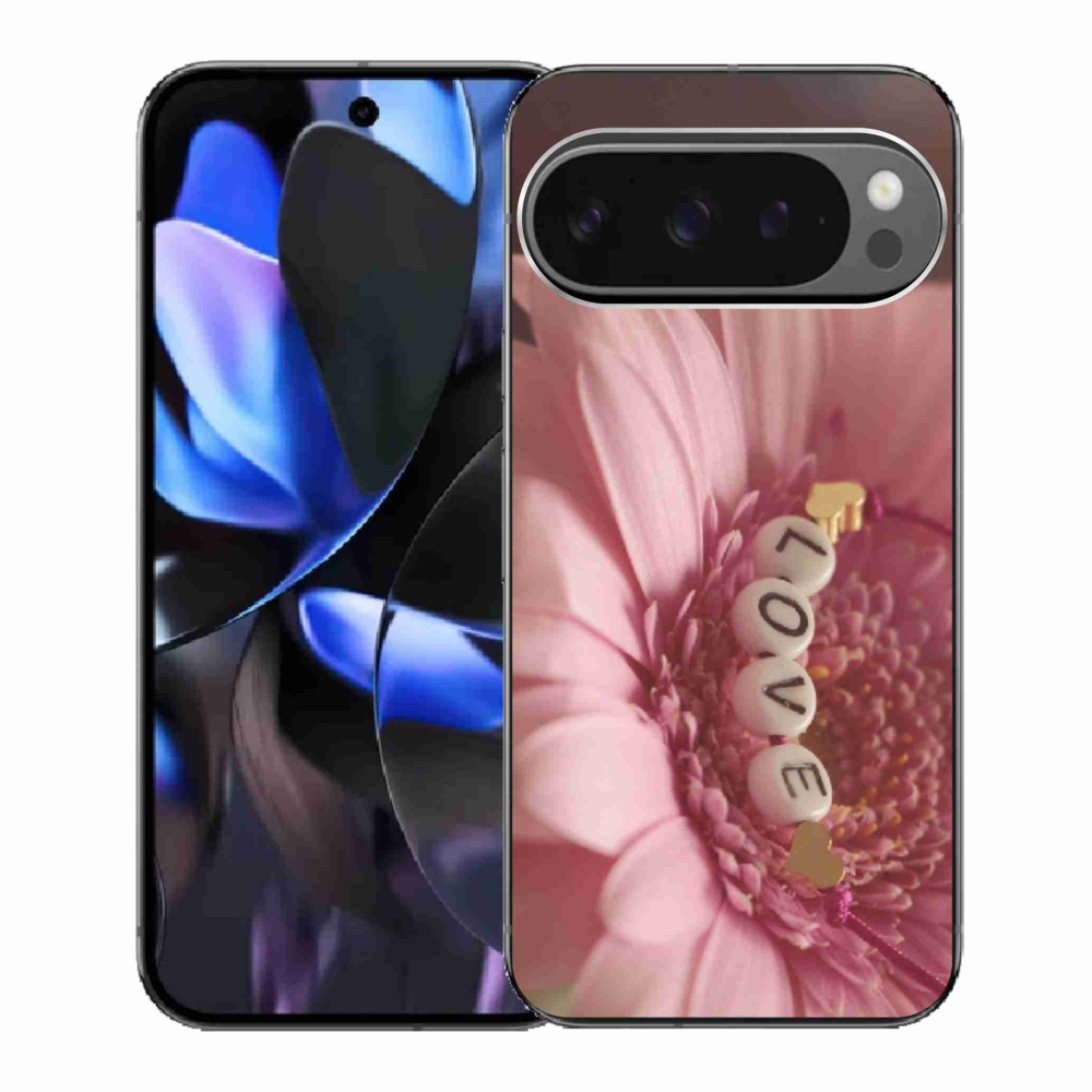 Gelový kryt mmCase na Google Pixel 9 Pro - přívěsek love
