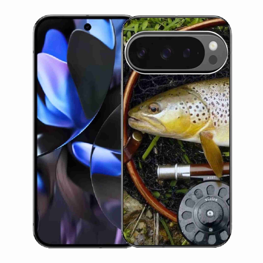 Gelový kryt mmCase na Google Pixel 9 Pro - pstruh 2