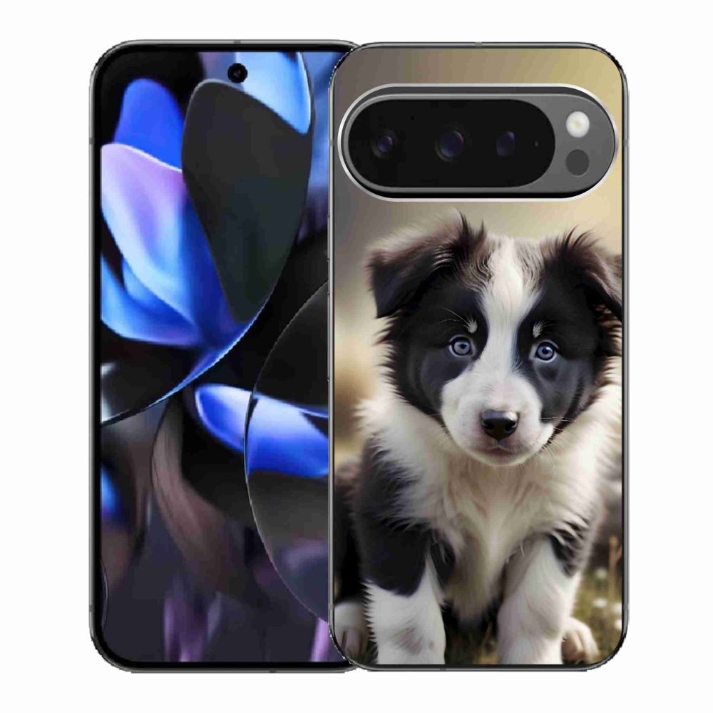 Gelový kryt mmCase na Google Pixel 9 Pro - roztomilá border kolie
