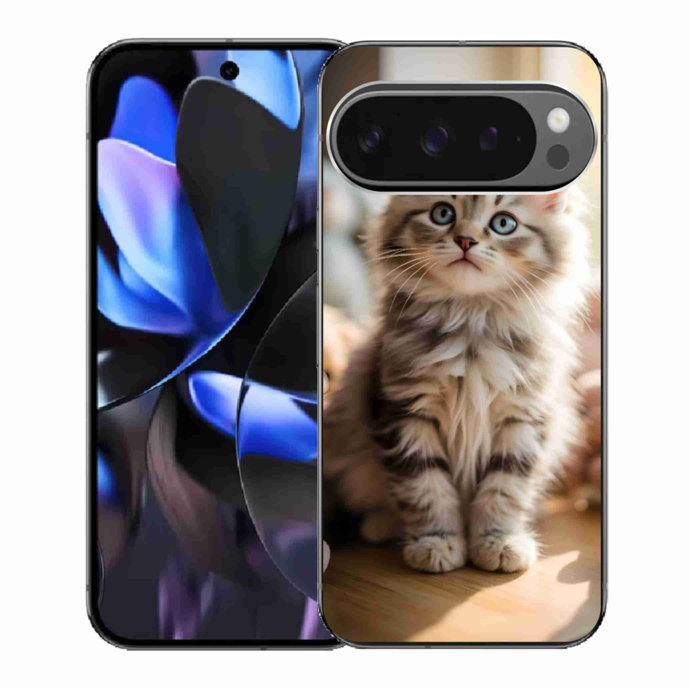 Gelový kryt mmCase na Google Pixel 9 Pro - roztomilé kotě 10