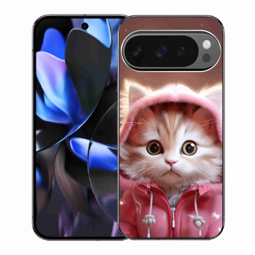 Gelový kryt mmCase na Google Pixel 9 Pro - roztomilé kotě 3