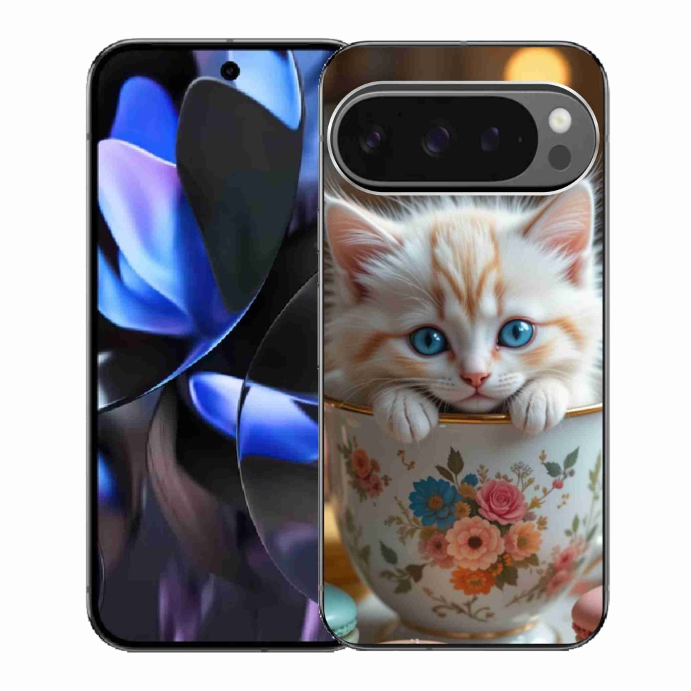 Gelový kryt mmCase na Google Pixel 9 Pro - roztomilé kotě 6