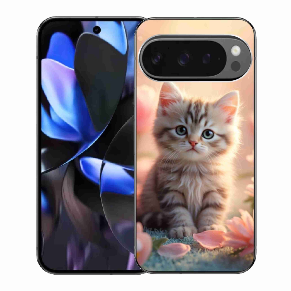 Gelový kryt mmCase na Google Pixel 9 Pro - roztomilé kotě 8