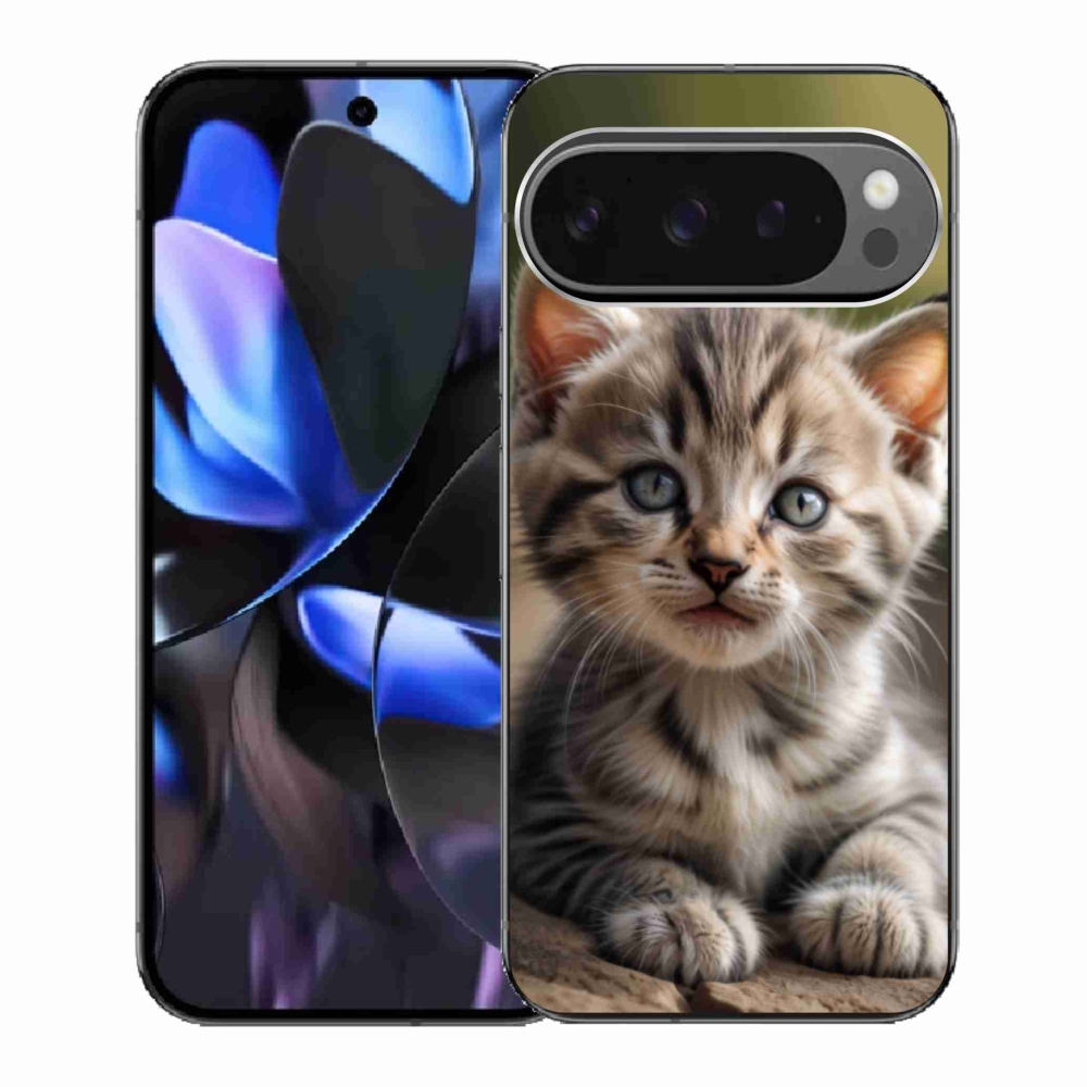 Gelový kryt mmCase na Google Pixel 9 Pro - roztomilé kotě 9