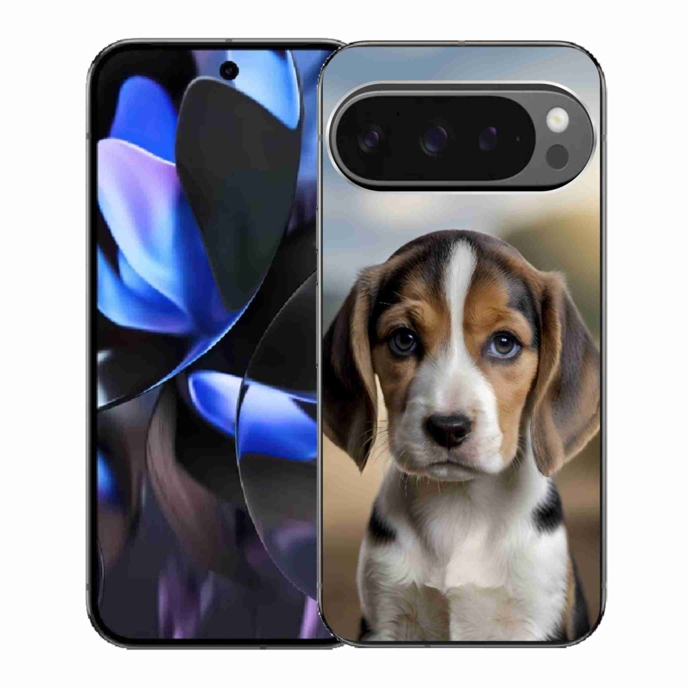 Gelový kryt mmCase na Google Pixel 9 Pro - roztomilý bígl