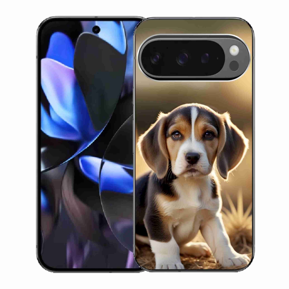 Gelový kryt mmCase na Google Pixel 9 Pro - roztomilý bígl