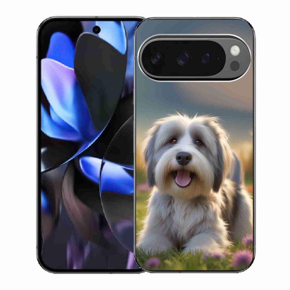 Gelový kryt mmCase na Google Pixel 9 Pro - roztomilý havanský psík