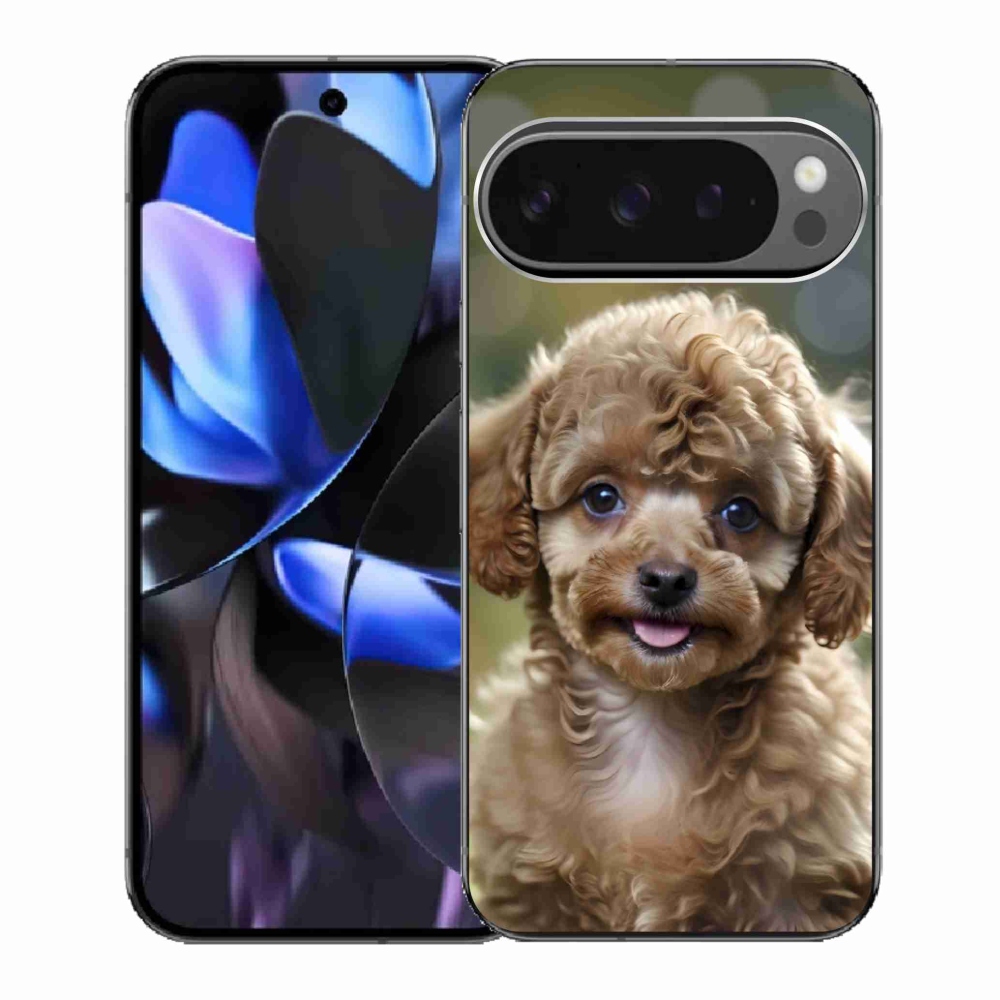 Gelový kryt mmCase na Google Pixel 9 Pro - roztomilý pudl