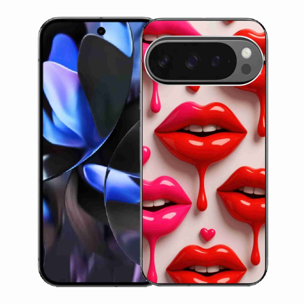 Gelový kryt mmCase na Google Pixel 9 Pro - rty 2
