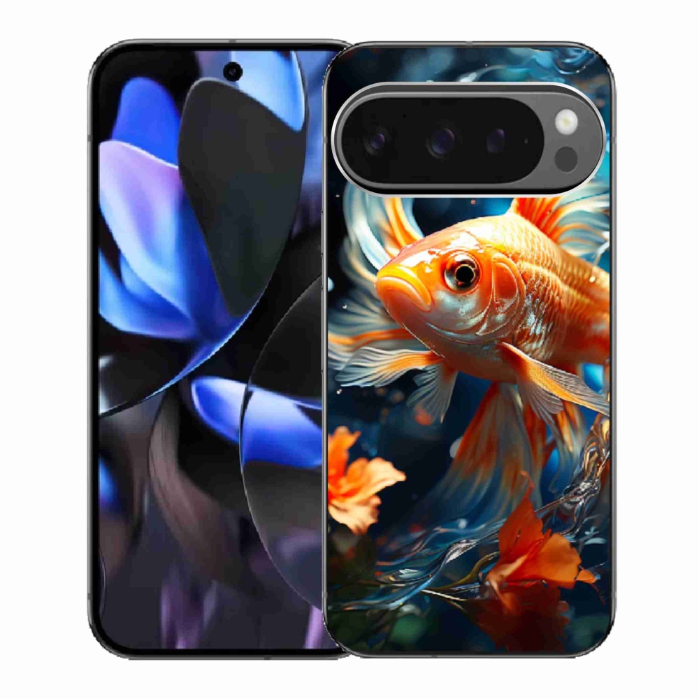 Gelový kryt mmCase na Google Pixel 9 Pro - rybka