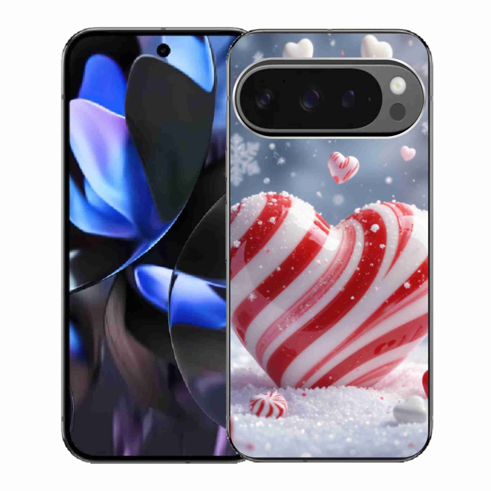 Gelový kryt mmCase na Google Pixel 9 Pro - sladké srdce