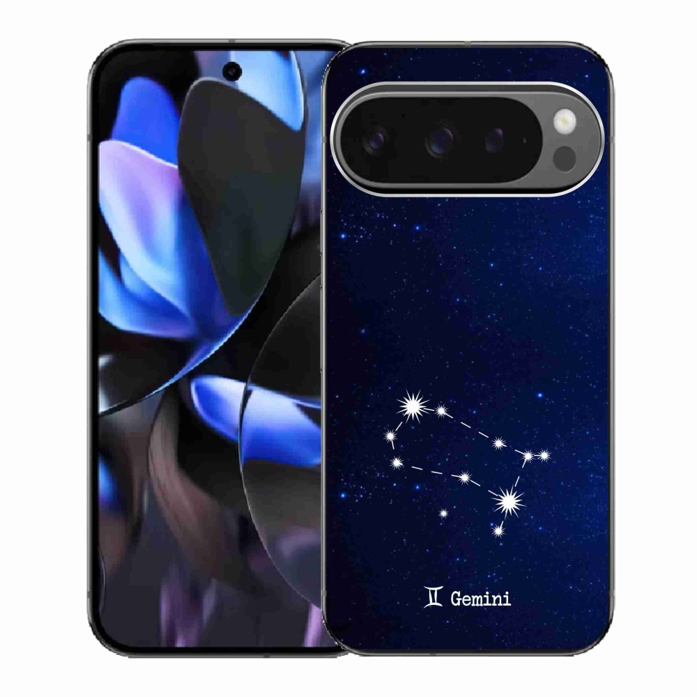 Gelový kryt mmCase na Google Pixel 9 Pro - souhvězdí Blíženců