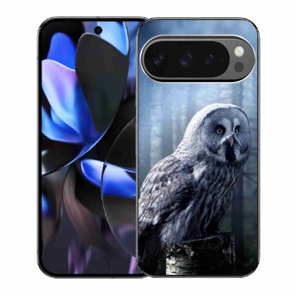 Gelový kryt mmCase na Google Pixel 9 Pro - sova
