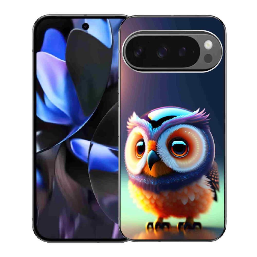 Gelový kryt mmCase na Google Pixel 9 Pro - sovička