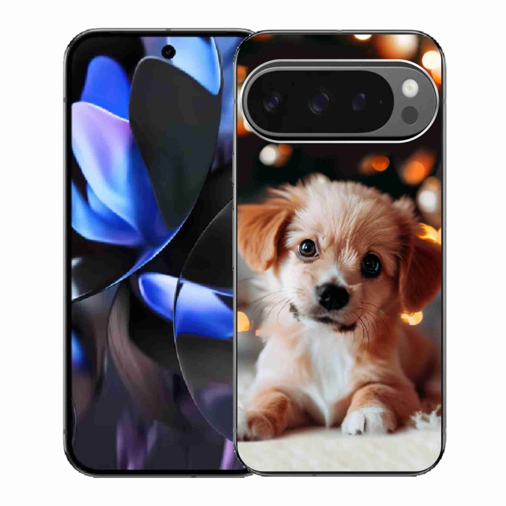 Gelový kryt mmCase na Google Pixel 9 Pro - štěňátko
