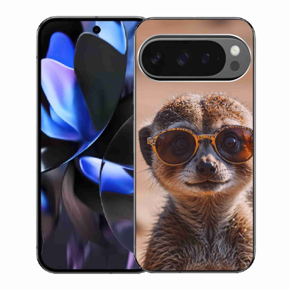 Gelový kryt mmCase na Google Pixel 9 Pro - stylová surikata