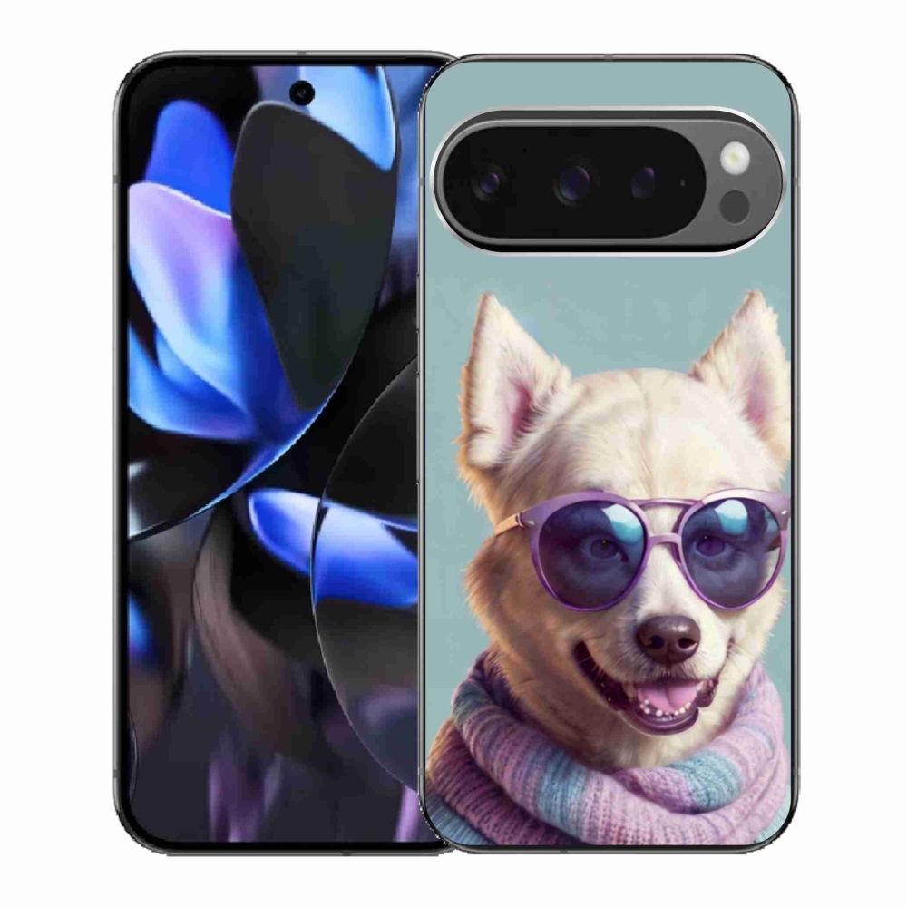 Gelový kryt mmCase na Google Pixel 9 Pro - stylový německý špic