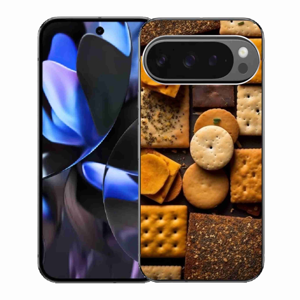 Gelový kryt mmCase na Google Pixel 9 Pro - sušenky
