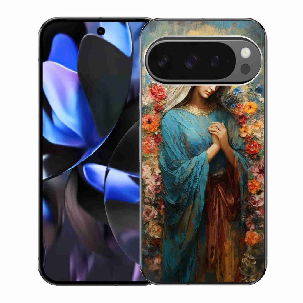 Gelový kryt mmCase na Google Pixel 9 Pro - svatá žena