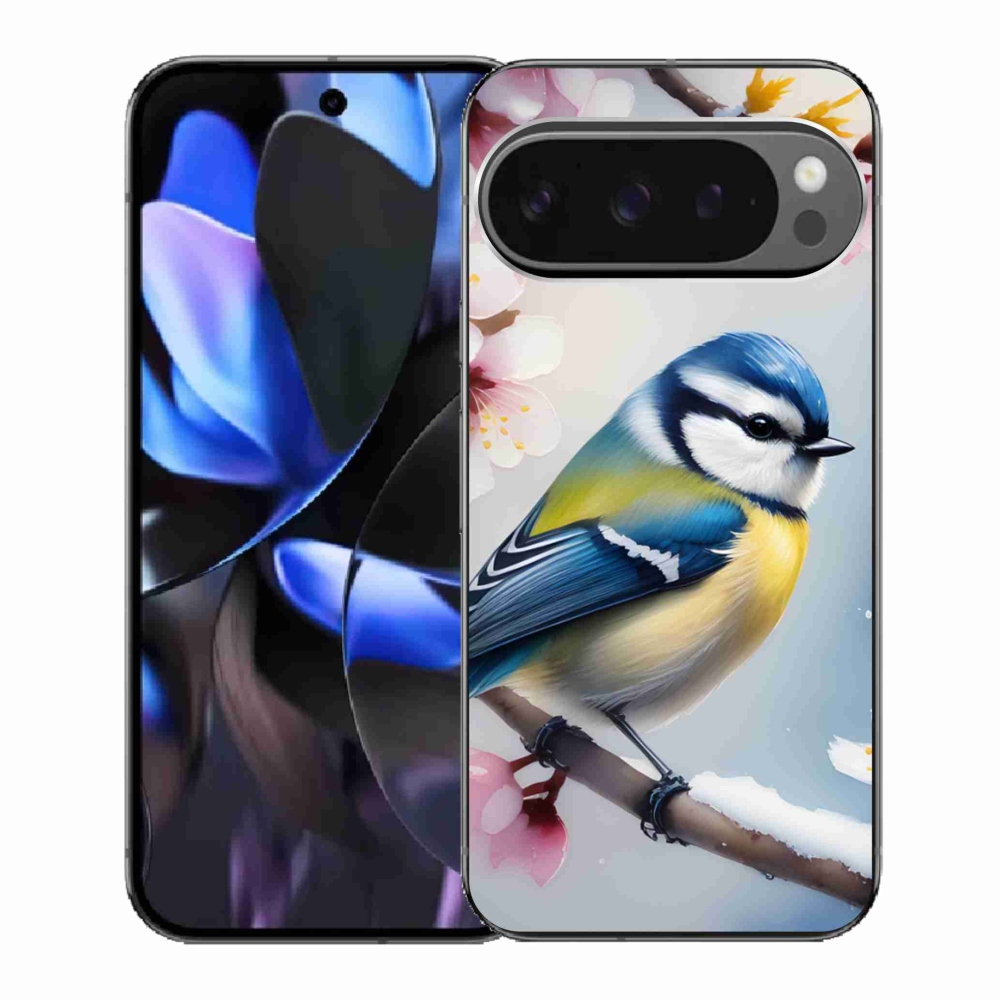 Gelový kryt mmCase na Google Pixel 9 Pro - sýkorka