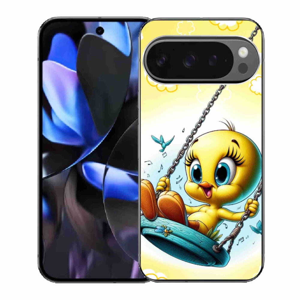 Gelový kryt mmCase na Google Pixel 9 Pro - tweety