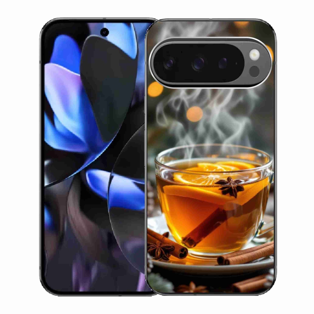 Gelový kryt mmCase na Google Pixel 9 Pro - vánoční punč