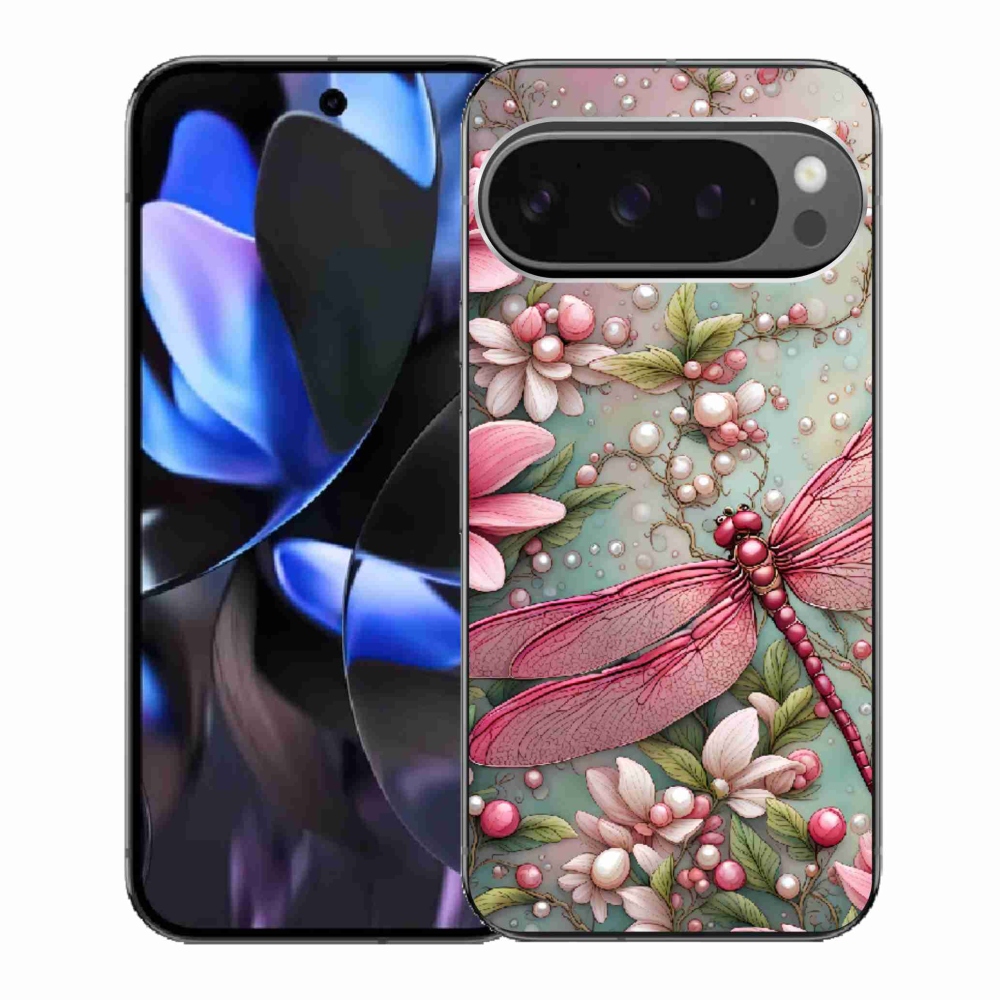 Gelový kryt mmCase na Google Pixel 9 Pro - vážka