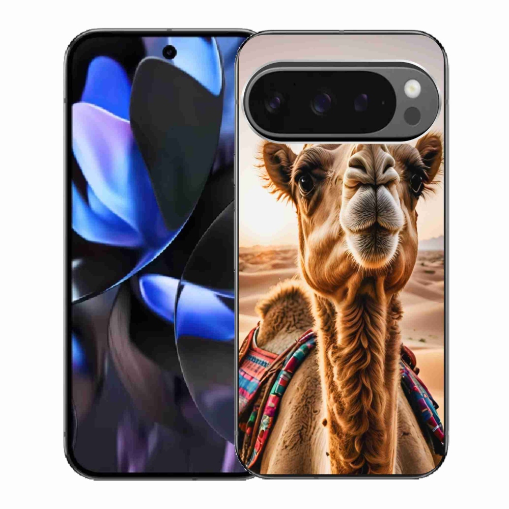 Gelový kryt mmCase na Google Pixel 9 Pro - velbloud